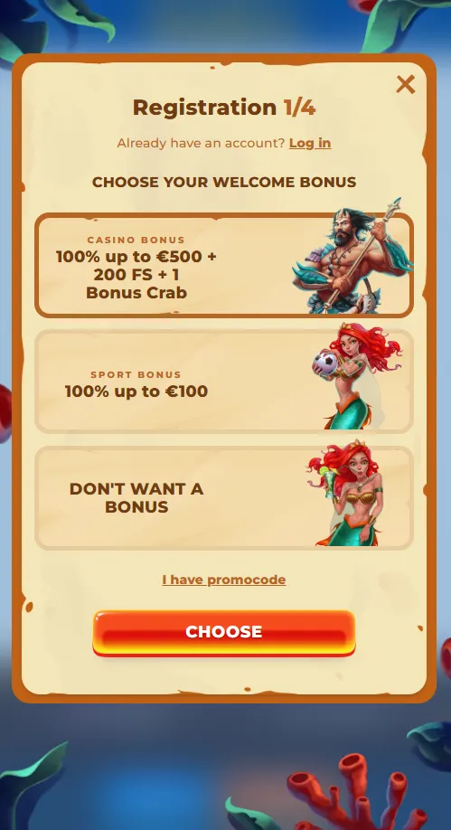 posido mobile login page