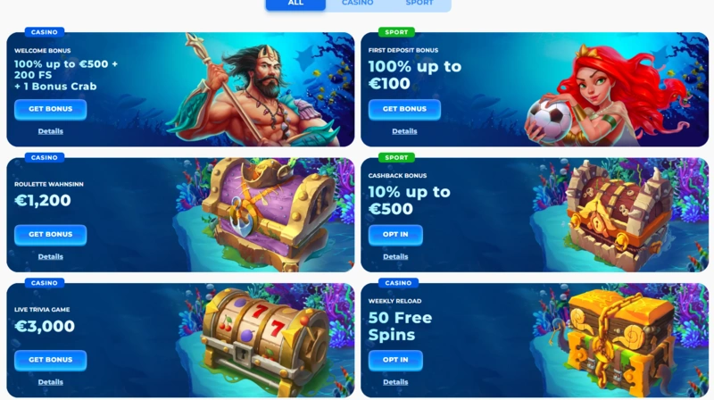 posido promotions page